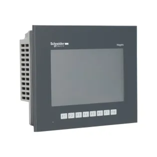 Schneider Electric HMIGTO3510, Harmony GTO, 7" Dokunmatik Operatör Paneli(HMI), WVGA 800x480px, 65K Renk, 96 MB, 8 Fonksiyon Butonu, 2 Port COM, 2 Port USB, 1 Port Ethernet