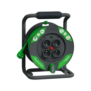 Schneider Electric IMT33142, Thorsman, Klasik Kablo Makarası, 20 Metre 3x1.5mm² H05VVF Kablolu, IP20, CEE 7/5