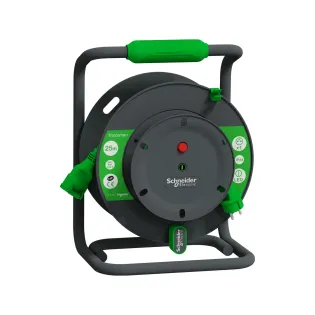 Schneider Electric IMT33153, Thorsman, Uzatmalı Kablo Makarası, 25 Metre 3x2.5mm² H07RNF Kablolu, IP44, CEE 7/5
