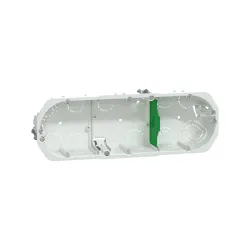 Schneider Electric IMT35934, Unica, Multifix Sıva Altı Montaj Kasası, 8 Modül, 67x40mm