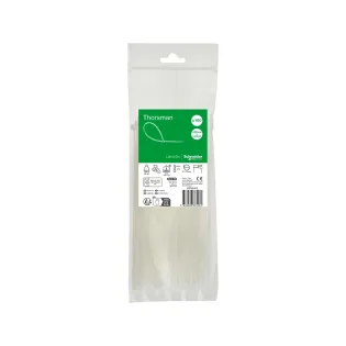 Schneider Electric IMT46413, Thorsman, 200x3.6mm, Şeffaf, Kablo Bağı, 100 Adet