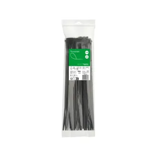 Schneider Electric IMT46423, Thorsman, 370x4.8mm, Siyah, Kablo Bağı, 100 Adet