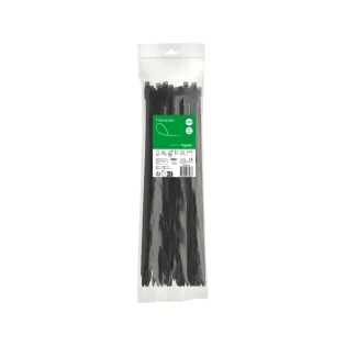 Schneider Electric IMT46425, Thorsman, 380x7.6mm, Siyah, Kablo Bağı, 100 Adet