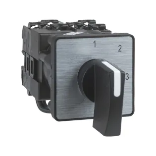Schneider Electric K1B002QLH, Harmony K, 12 Amper, 1 Kutuplu, 2 Kademeli(0-1-2) Paket Şalter