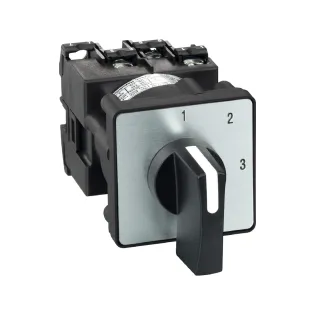 Schneider Electric K1C003NLH, Harmony K, 12 Amper, 1 Kutuplu, Sıfırsız, 3 Kademeli(1-2-3) Paket Şalter