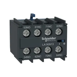 Schneider Electric LA1KN13, TeSys K, Mini Kontatörler İçin Yardımcı Kontak Blok, 1NA+3NK