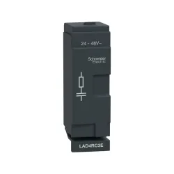 Schneider Electric LAD4RC3E, TeSys Deca, LC1D40A-D65A Kontatörler İçin RC Filtre, 24-48 Volt AC