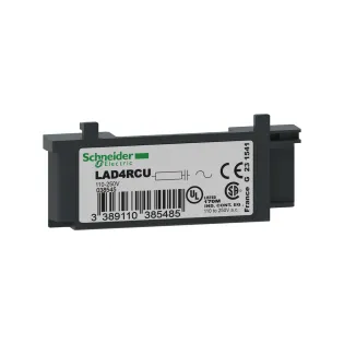 Schneider Electric LAD4RCU, TeSys Deca, LC1D09-D38 Kontatörler İçin RC Filtre, 110-240 Volt AC