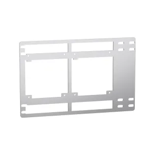 Schneider Electric LAD9150RFB2, TeSys Deca, LC1D115A-150A Kontaktörler İçin İkili Retrofit Montaj Tabanı