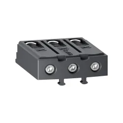 Schneider Electric LAD96560, TeSys Deca, LRD3361-D3365 Termik Rölelerin Ray Montajı için Klemens Bloğu