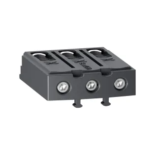 Schneider Electric LAD96560, TeSys Deca, LRD3361-D3365 Termik Rölelerin Ray Montajı için Klemens Bloğu