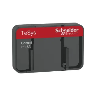 Schneider Electric LAD9ET5S, TeSys Deca, LC1D115A-150A ve LC1DT200A Kontaktörler İçin Kırmızı Güvenlik Kapağı