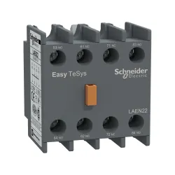 Schneider Electric LAEN22, EasyPact TVS, Kontatörler İçin Yardımcı Kontak Blok, 2NA+2NK