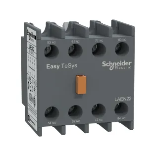 Schneider Electric LAEN22, EasyPact TVS, Kontatörler İçin Yardımcı Kontak Blok, 2NA+2NK