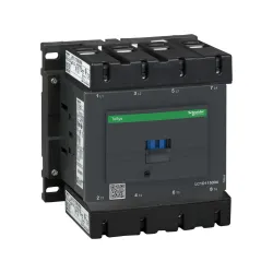 Schneider Electric LC1D115004F7, TeSys Deca, 200 Amper, 4 Kutuplu, Kontaktör, 110 Volt AC, 1NA+1NK