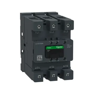 Schneider Electric LC1D150AKUE, TeSys Deca, 150 Amper, 75 kW, 3 Kutuplu, Kontaktör, 100-250 Volt AC/DC, 1NA+1NK