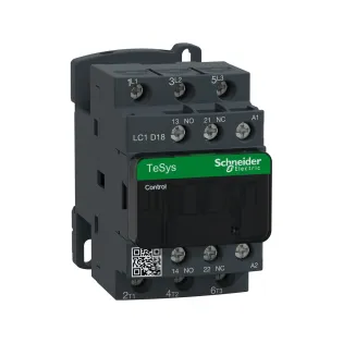 Schneider Electric LC1D18B7, TeSys Deca, 18 Amper, 7.5 kW, 3 Kutuplu, Kontaktör, 24 Volt AC, 1NA+1NK