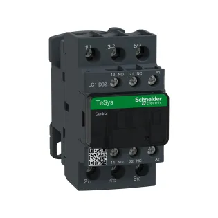 Schneider Electric LC1D32V7, TeSys Deca, 32 Amper, 15 kW, 3 Kutuplu, Kontaktör, 400 Volt AC, 1NA+1NK