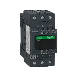 Schneider Electric LC1D50AFD, TeSys Deca, 50 Amper, 22 kW, 3 Kutuplu, Kontaktör, 110 Volt DC, 1NA+1NK