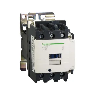 Schneider Electric LC1D50FD, TeSys Deca, 50 Amper, 22 kW, 3 Kutuplu, Kontaktör, 110 Volt DC, 1NA+1NK