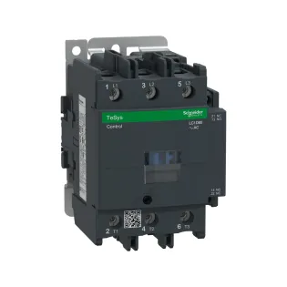Schneider Electric LC1D80F7, TeSys Deca, 80 Amper, 37 kW, 3 Kutuplu, Kontaktör, 110 Volt AC, 1NA+1NK