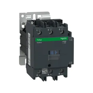 Schneider Electric LC1D95FD, TeSys Deca, 95 Amper, 45 kW, 3 Kutuplu, Kontaktör, 110 Volt DC, 1NA+1NK
