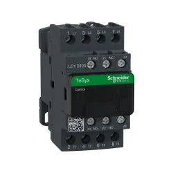 Schneider Electric LC1DT20M7, TeSys Deca, 20 Amper, 4 Kutuplu, Kontaktör, 220 Volt AC, 1NA+1NK