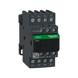 Schneider Electric LC1DT32F7, TeSys Deca, 32 Amper, 4 Kutuplu, Kontaktör, 110 Volt AC, 1NA+1NK