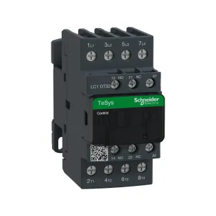 Schneider Electric LC1DT32M7, TeSys Deca, 32 Amper, 4 Kutuplu, Kontaktör, 220 Volt AC, 1NA+1NK