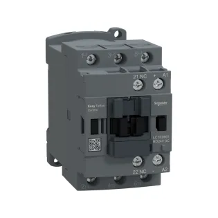 Schneider Electric LC1E0901BD, EasyPact TVS, 9 Amper, 4 kW, 3 Kutuplu, Kontaktör, 24 Volt DC, 1NK