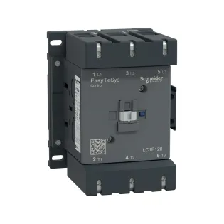 Schneider Electric LC1E120B5, EasyPact TVS, 120 Amper, 55 kW, 3 Kutuplu, Kontaktör, 24 Volt AC, 1NA+1NK