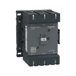 Schneider Electric LC1E160M5, EasyPact TVS, 160 Amper, 75 kW, 3 Kutuplu, Kontaktör, 220 Volt AC, 1NA+1NK