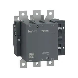 Schneider Electric LC1E200B5, EasyPact TVS, 200 Amper, 90 kW, 3 Kutuplu, Kontaktör, 24 Volt AC