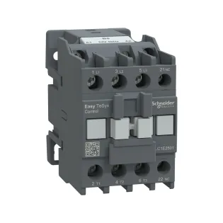 Schneider Electric LC1E2501B5, EasyPact TVS, 25 Amper, 11 kW, 3 Kutuplu, Kontaktör, 24 Volt AC, 1NK