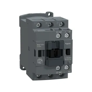 Schneider Electric LC1E2501BD, EasyPact TVS, 25 Amper, 11 kW, 3 Kutuplu, Kontaktör, 24 Volt DC, 1NK