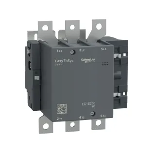 Schneider Electric LC1E250B5, EasyPact TVS, 250 Amper, 132 kW, 3 Kutuplu, Kontaktör, 24 Volt AC