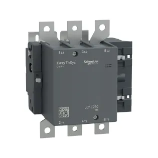 Schneider Electric LC1E250M5, EasyPact TVS, 250 Amper, 132 kW, 3 Kutuplu, Kontaktör, 220 Volt AC