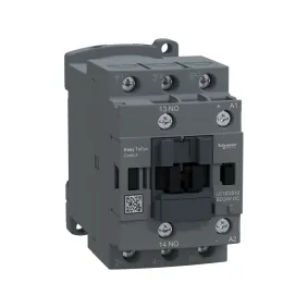 Schneider Electric LC1E2510BD, EasyPact TVS, 25 Amper, 11 kW, 3 Kutuplu, Kontaktör, 24 Volt DC, 1NA