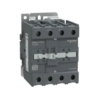Schneider Electric LC1E65004M7, EasyPact TVS, 80 Amper, 4 Kutuplu, Kontaktör, 220 Volt AC, 1NA+1NK