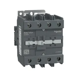 Schneider Electric LC1E80004M7, EasyPact TVS, 100 Amper, 4 Kutuplu, Kontaktör, 220 Volt AC, 1NA+1NK