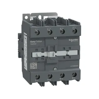 Schneider Electric LC1E80004M7, EasyPact TVS, 100 Amper, 4 Kutuplu, Kontaktör, 220 Volt AC, 1NA+1NK
