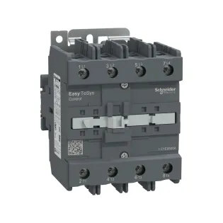 Schneider Electric LC1E95004M7, EasyPact TVS, 125 Amper, 4 Kutuplu, Kontaktör, 220 Volt AC, 1NA+1NK