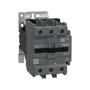 Schneider Electric LC1E95BD, EasyPact TVS, 95 Amper, 45 kW, 3 Kutuplu, Kontaktör, 24 Volt DC, 1NA+1NK