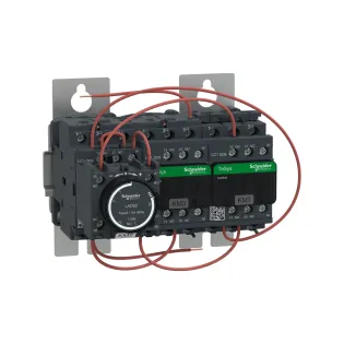 Schneider Electric LC3D09AP7, TeSys Deca, 7.5 kW, Hazır Bağlantılı Yıldız-Üçgen Yolverici, 230 Volt AC