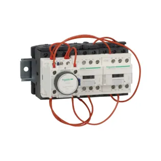 Schneider Electric LC3D18AM7, TeSys Deca, 18.5 kW, Hazır Bağlantılı Yıldız-Üçgen Yolverici, 220 Volt AC