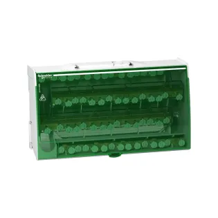 Schneider Electric LGY412560, Linergy, Pano İçi Dağıtım Bloğu, 4 Kutuplu, 125 Amper, 60 Delikli