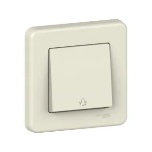 Schneider Electric LNA0800323, Leona, Krem, Zil Anahtarı, Çerçeveli