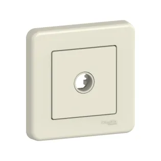 Schneider Electric LNA5500123, Leona, Krem, Kablo Çıkışı, Çerçeveli
