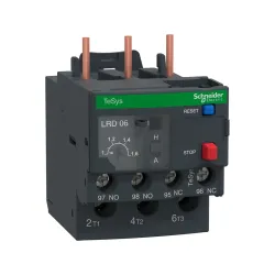 Schneider Electric LRD06, TeSys Deca, 1-1.7 Amper, LC1D09-D38 Kontaktörler için Termik Röle