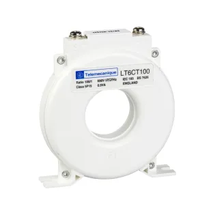 Schneider Electric LT6CT1001, TeSys T, 100/1 Amper, Akım Transformatörü, Sınıf 5P